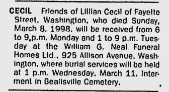 Lillian Cecil